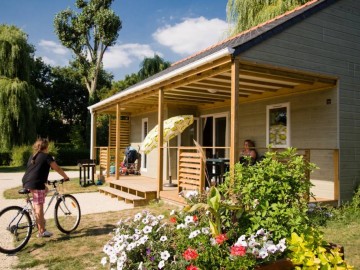 Camping le Pont des Fées à Baugé-en-Anjou - locatif : chalet PAILLAT