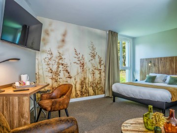 Chambre Privilège-la-pommeraye-mauges-sur-loire-anjou © Les Jardins de l'Anjou