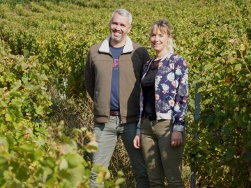 Claire et Guillaume vignerons Philippe Brody