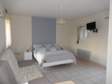 chambre bleu