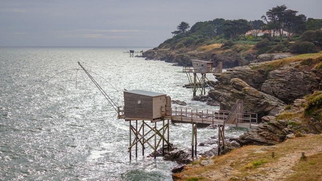Plage des Sablons à Pornic en Pays de la Loire