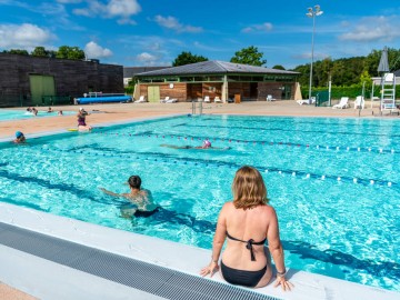 La piscine - camping le Pont des Fées - Baugé ©Sebastien GAUDARD