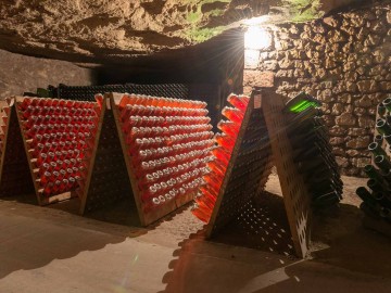 Les caves Langlois-Château à Saumur