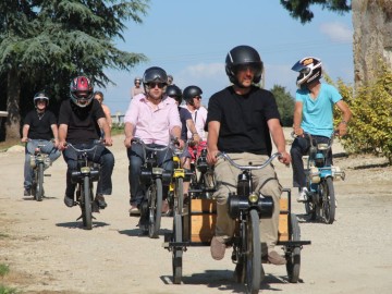 wine & solex © Catherine et Franck Gourdon